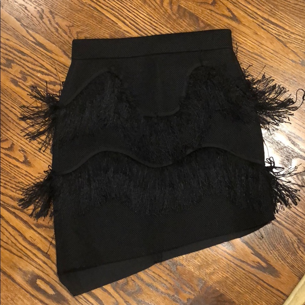 Fringe skirt from H&M in size M
